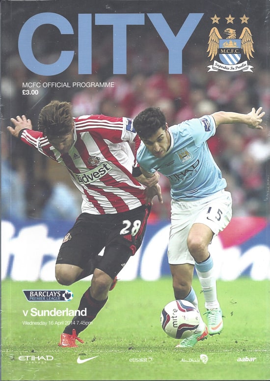 Manchester City FC v Sunderland FC